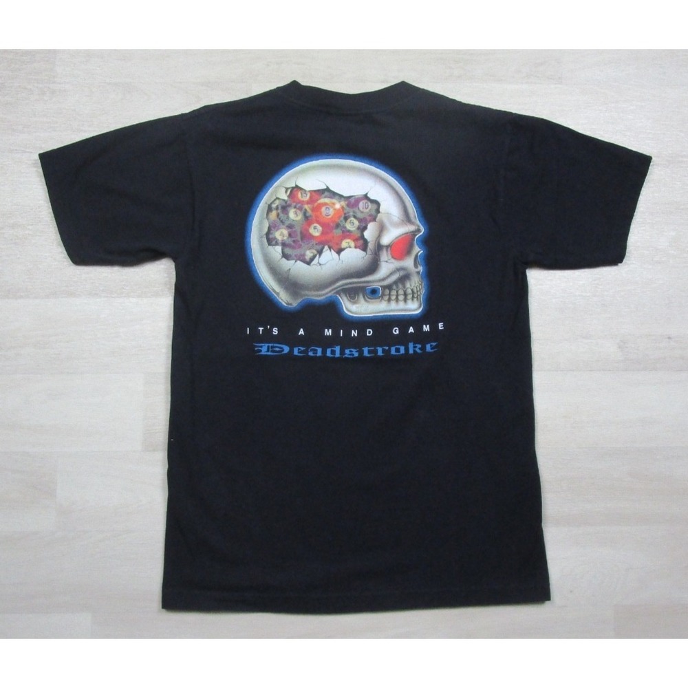 Vintage Dead Stroke Pocket T-Shirt Men's (M) "Mind Game" 90s Billiards‎ Pool